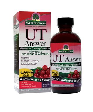 NATURE'S ANSWER UT Answer D-Mannose & Cranberry 120ml