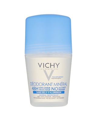 VICHY Mineral Roll-On Deodorant For Sensitive Skin 48Hr 50ml