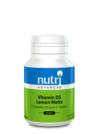 NUTRI ADVANCED Vitamin D3 Lemon Melts 120 tablets