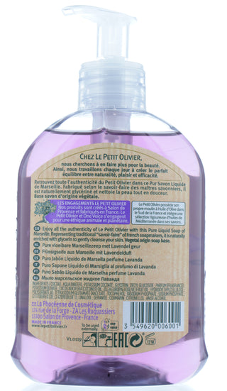 Pure Liquid Soap Of Marseille - Lavender 300ml