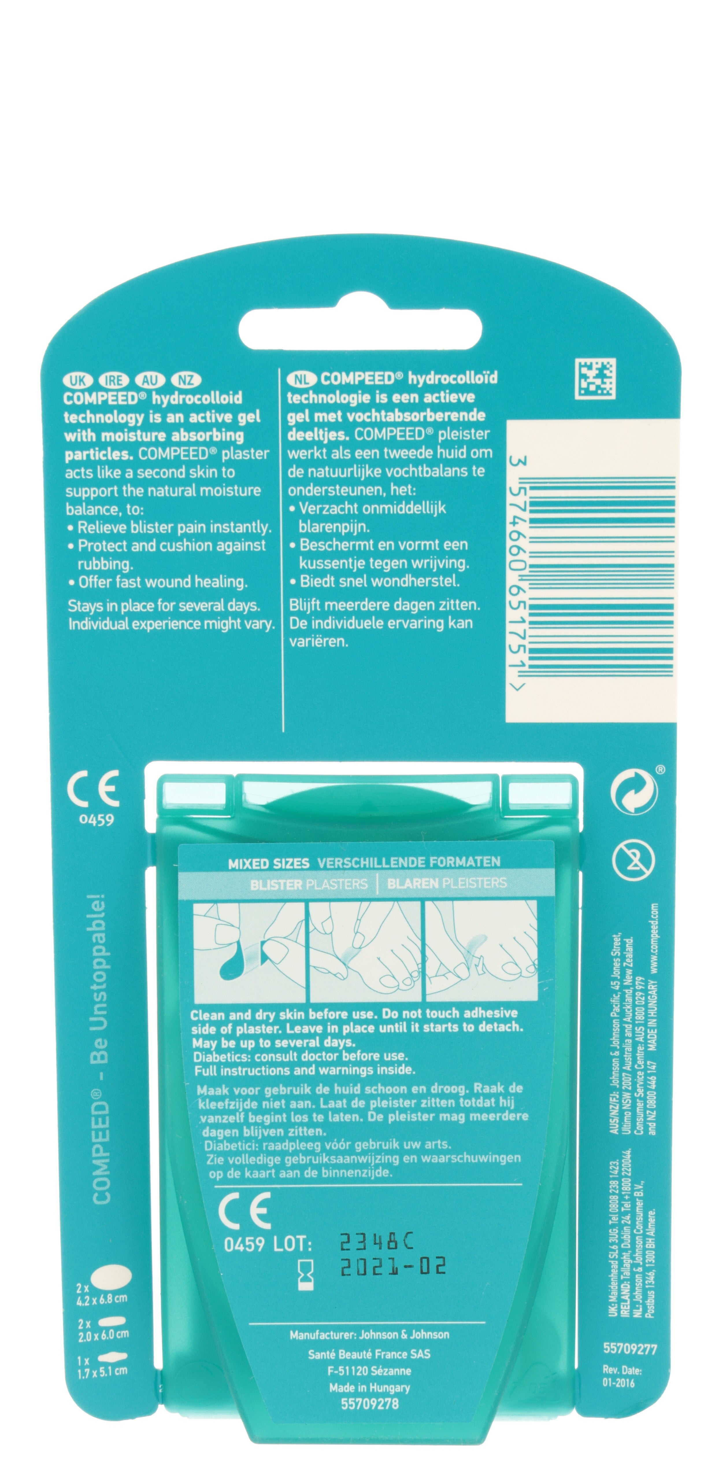 COMPEED Blister Plasters 5 units - John Bell & Croyden {