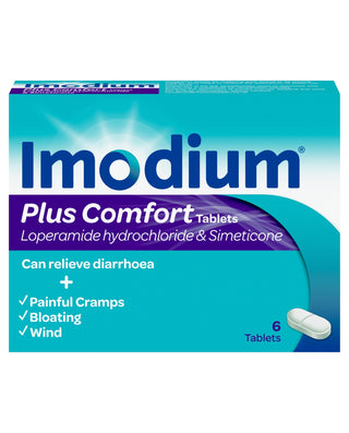 IMODIUM Plus Comfort 6 tablets