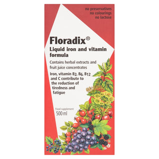 Liquid Iron and Vitamin Formula Food Supplement 500ml