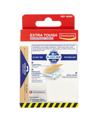Extra Tough Waterproof Plasters 12 units