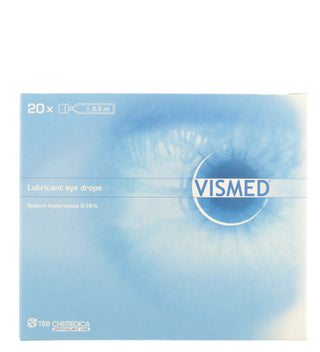 VISMED Lubricant Eye Drops 20 units