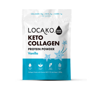 Keto Collagen Vanilla Protein Powder 300g
