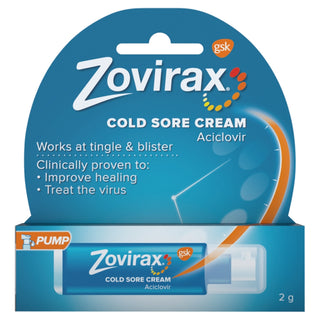 ZOVIRAX Cold Sore Cream Aciclovir Tube 2g