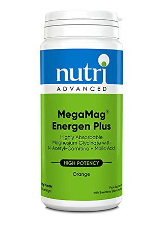 NUTRI ADVANCED MegaMag® Energen Plus (Orange) Magnesium Powder 210g