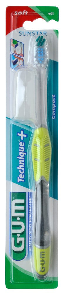 Technique+ Compact Soft Toothbrush