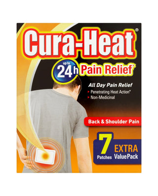 CURA-HEAT Back & Shoulder Pain 7 patches