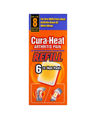 CURA-HEAT Arthritis Pain Refill 6 packs