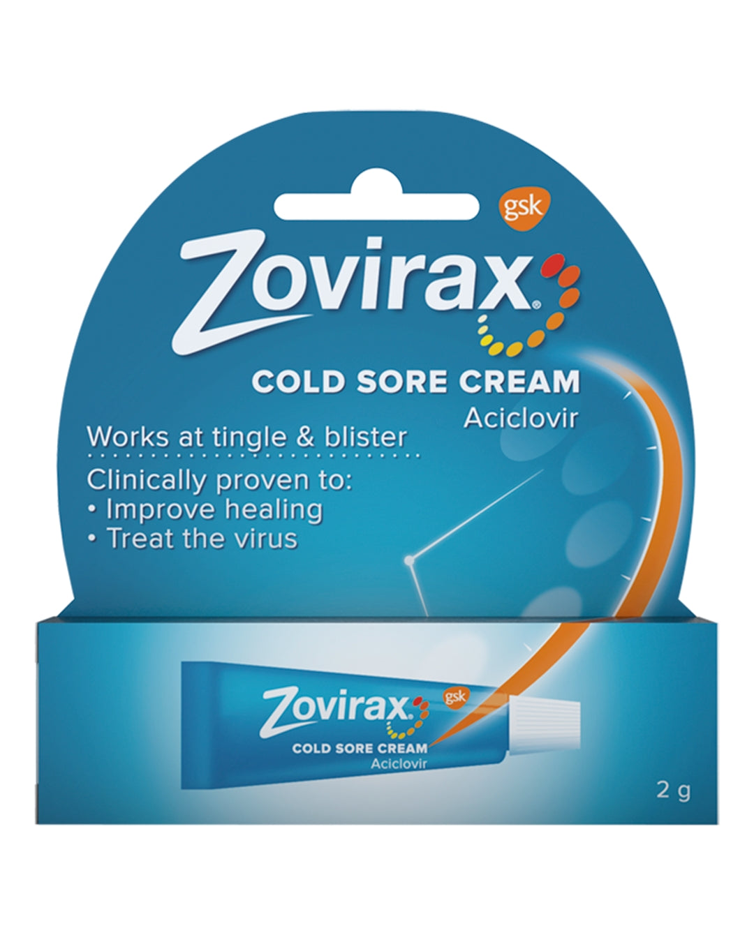 ZOVIRAX Cold Sore Cream 2g John Bell Croyden zovirax-cold-sore-cream-2g-john-bell-croyden