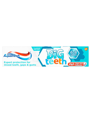 AQUAFRESH Kids Toothpaste Big Teeth 6-8 Years 50ml