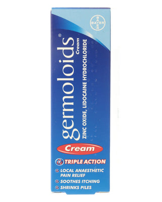 GERMOLOIDS Triple Action Haemorrhoids (Piles) Cream 25g