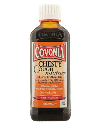 COVONIA Chesty Cough Mixture Mentholated 150ml
