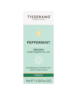 TISSERAND AROMATHERAPY Green Peppermint Organic Pure Essential Oil 9ml