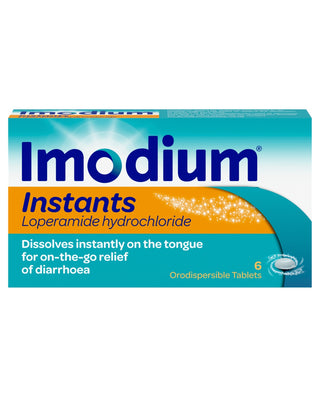 IMODIUM Instants Orodispersible Tablets 6 tablets
