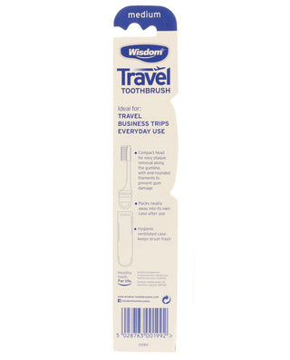 Travel Toothbrush Medium