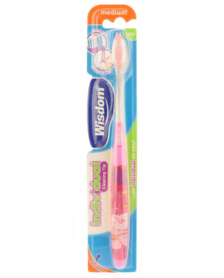 Individual Cleaning Tip Medium Toothbrush