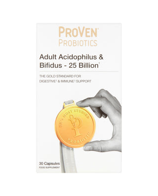 PROVEN Probiotics Adult Acidophilus & Bifidus 25 Billion 30 capsules