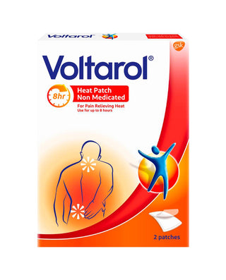 VOLTAROL Non Medicated Pain Relief Heat 2 patches