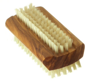 HYDRÉA LONDON Olive Wood Nail Brush With Pure Bristle
