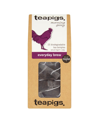 TEAPIGS Everyday Brew Biodegradable Tea Temples 15 sachets