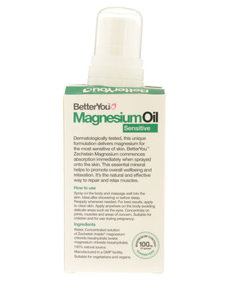 Magnesium Oil Sensitive Spray 100ml