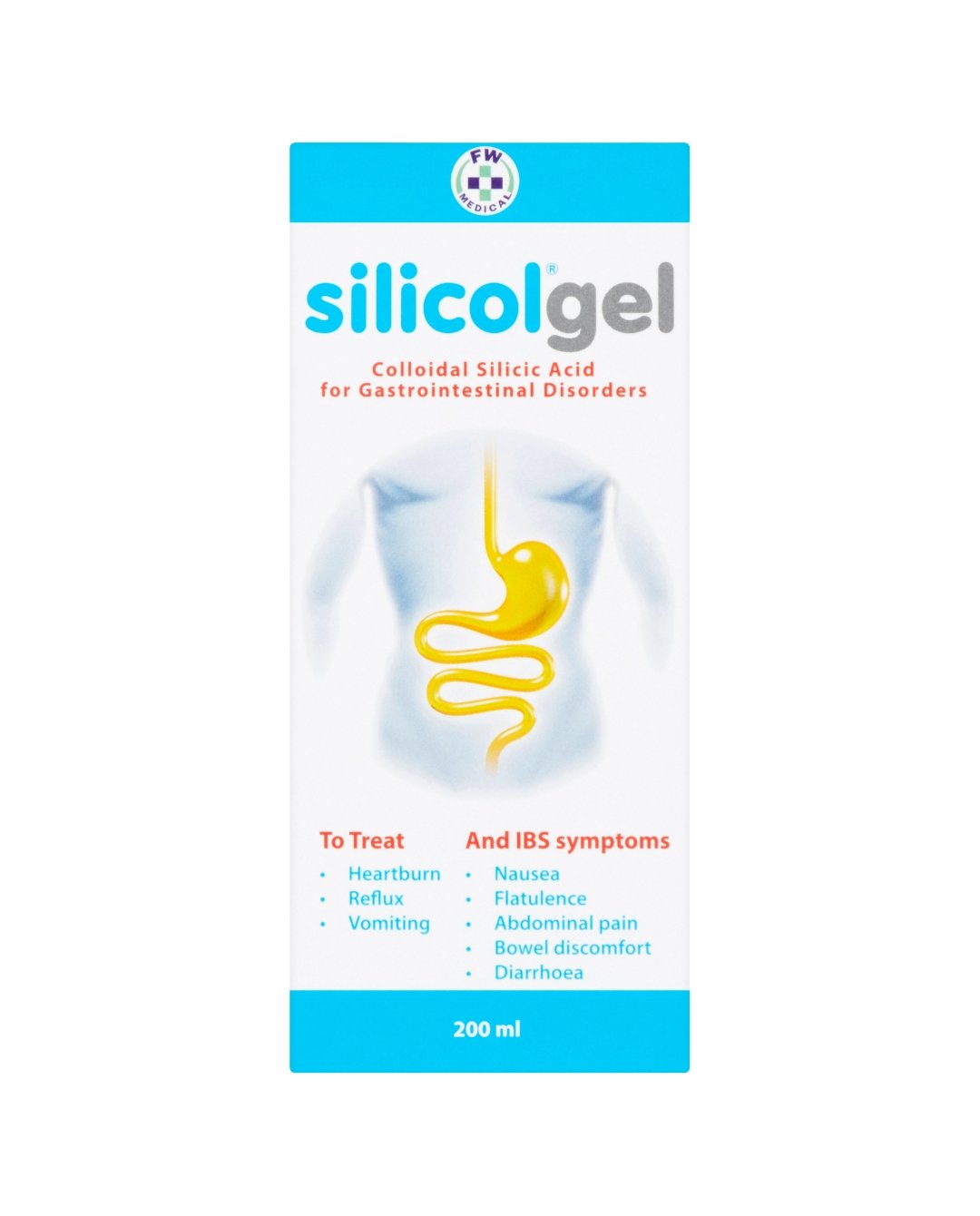 SILICEA MED Gel Gastro Intestinal -HUBNER -Confort intestinal