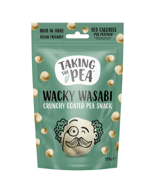 Wacky Wasabi Crunchy Coated Pea Snack 125g