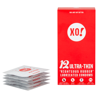 Righteous Rubber Condoms - Ultra-Thin & Lubricated 6 units