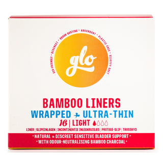 Bamboo Liners For Sensitive Bladder 16 units