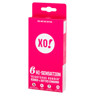 Righteous Rubber Condoms - Hi-Sensation 6 units