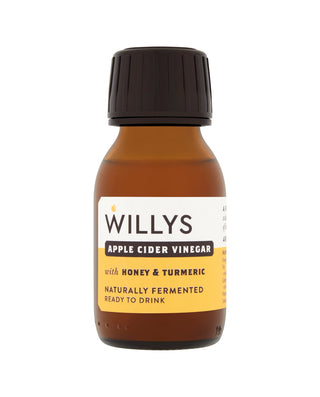 WILLY'S Apple Cider Vinegar with Honey & Turmeric 60ml