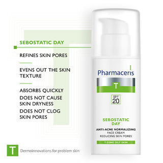 Sebostatic Day Anti Acne Face Cream 50ml