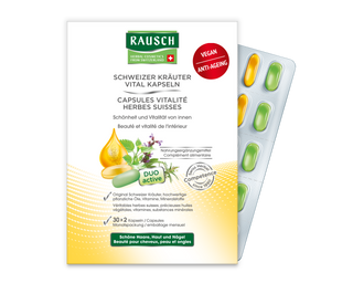 RAUSCH Swiss Herbal Vitality Capsules 60 capsules