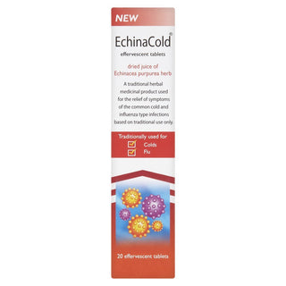 ECHINACOLD Echinacea Cold & Flu Relief Effervscent Tablets 20 tablets