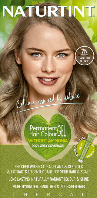 NATURTINT Naturally Better Permanent Hair Colour Hazelnut Blonde 7N 165ml