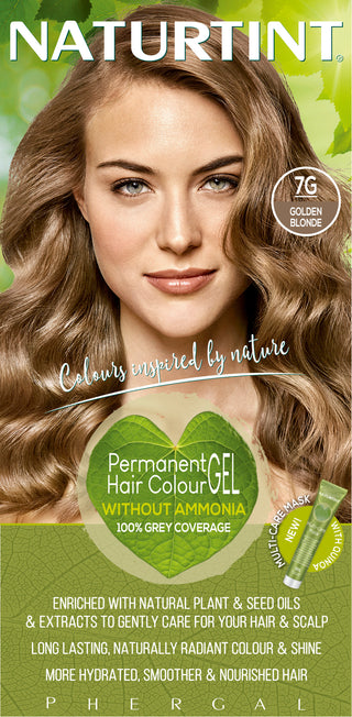 NATURTINT Naturally Better Permanent Hair Colour Golden Blonde 7G 165ml