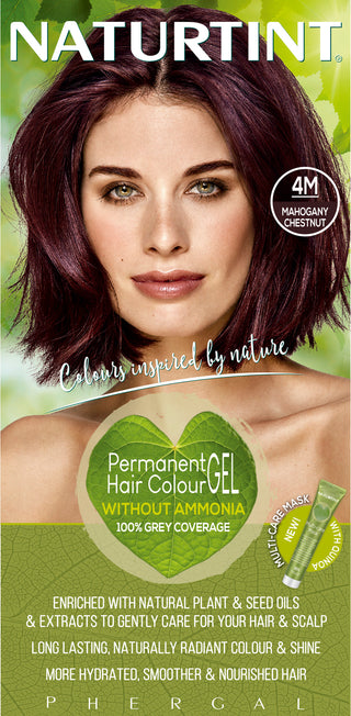 NATURTINT Naturally Better Permanent Hair Colour Mahogany Chestnut 4M 165ml