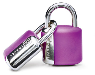GO TRAVEL Secure Key Padlocks 2 units