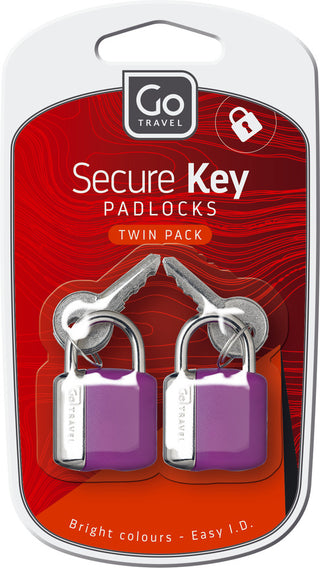 Secure Key Padlocks 2 units