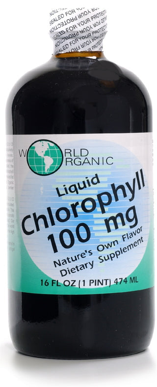 WORLD ORGANIC Liquid Chlorophyll 474ml