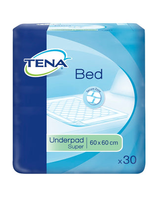 TENA Bed Underpad Super 60 x 60cm 30 units