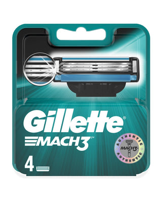 GILLETTE MACH3 Men's Razor Blades 4 units