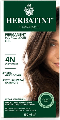 4N Chestnut Permanent Hair Colour Gel 150ml