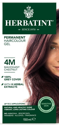4M Mahogany Chestnut Permanent Hair Colour Gel 150ml