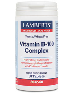 LAMBERTS Vitamin B-100 Complex 60 tablets