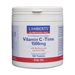 LAMBERTS Vitamin C Time Release 1500mg 120 tablets