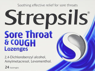 STREPSILS Sore Throat & Cough 24 lozenges